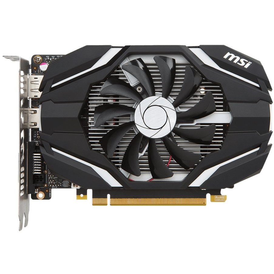 MSI GeForce GTX1050Ti OC 4GB GTX 1050 TI 4G OCV1 128bit GDDR5 1341 1455 7008 DVI D HDMI 2.0b DP 1.4