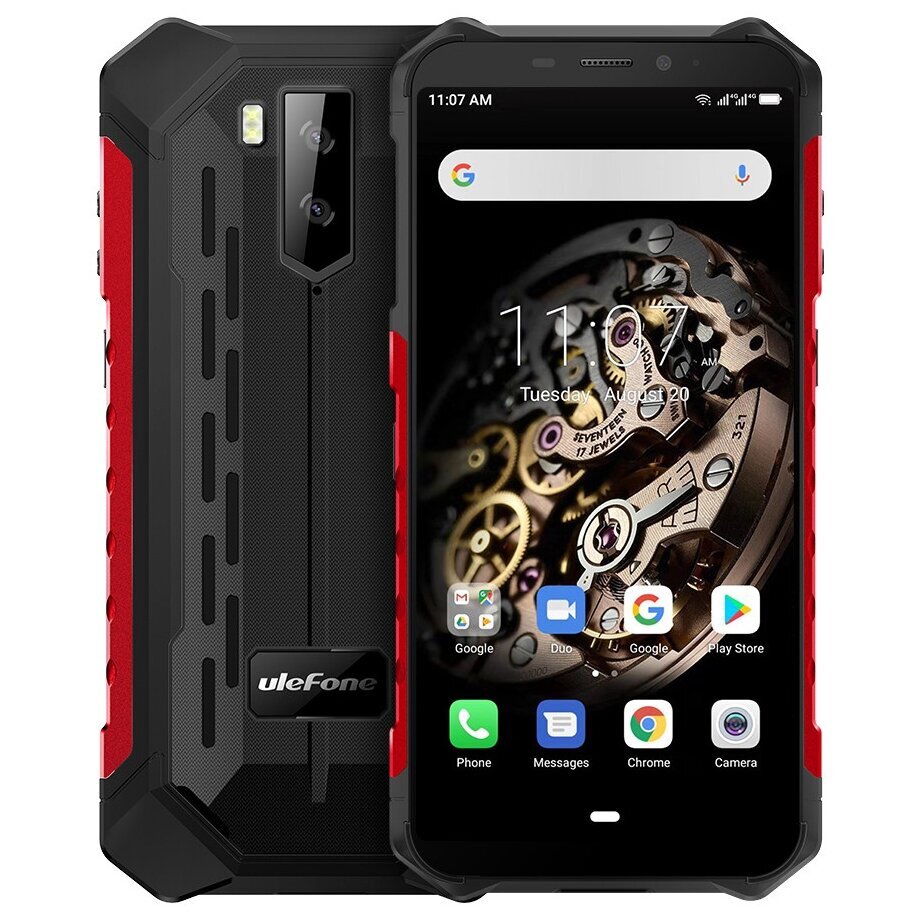 Купить Смартфон Ulefone Armor X5 (ULF-ARX5-RD) 32 Гб, 3 Гб Red в Крыму,  цены, отзывы, характеристики | Микролайн