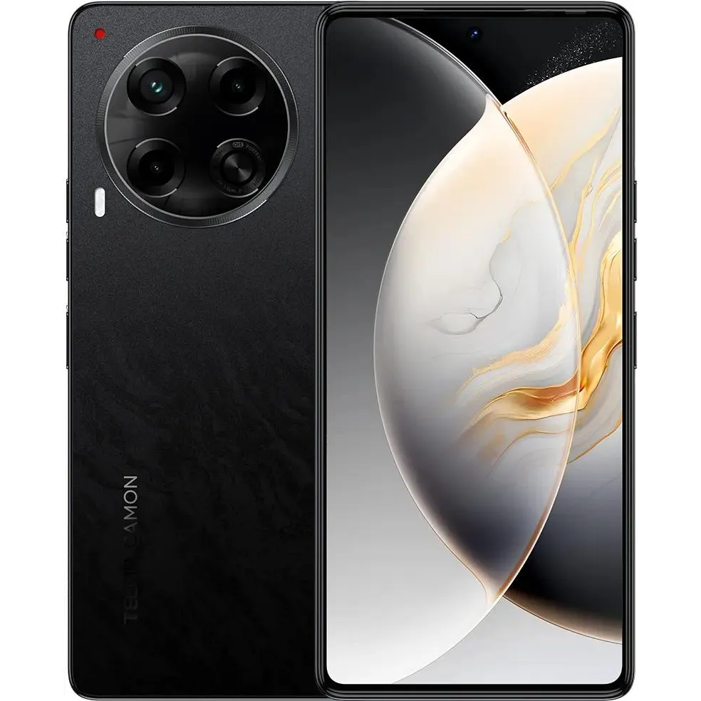 Купить Смартфон Tecno Camon 30 8/256GB TCN-CL6.8.256.BD Basaltic  Dark/чёрный в Крыму, цены, отзывы, характеристики | Микролайн